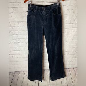 Lauren Jeans Co. Ralph Lauren Corduroy Pants Straight Gray Size 4
